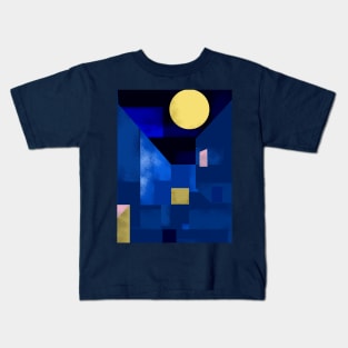 Moody Blue Kids T-Shirt